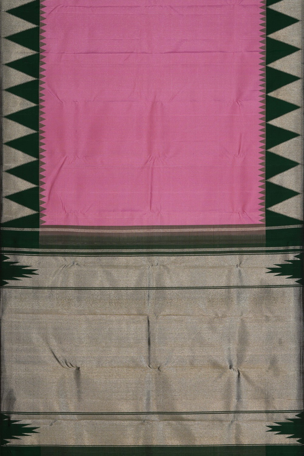 Image of Arani Silk Lotus Pink Saree